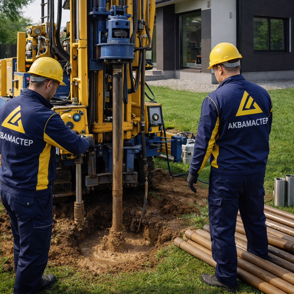 Бурение скважины на воду