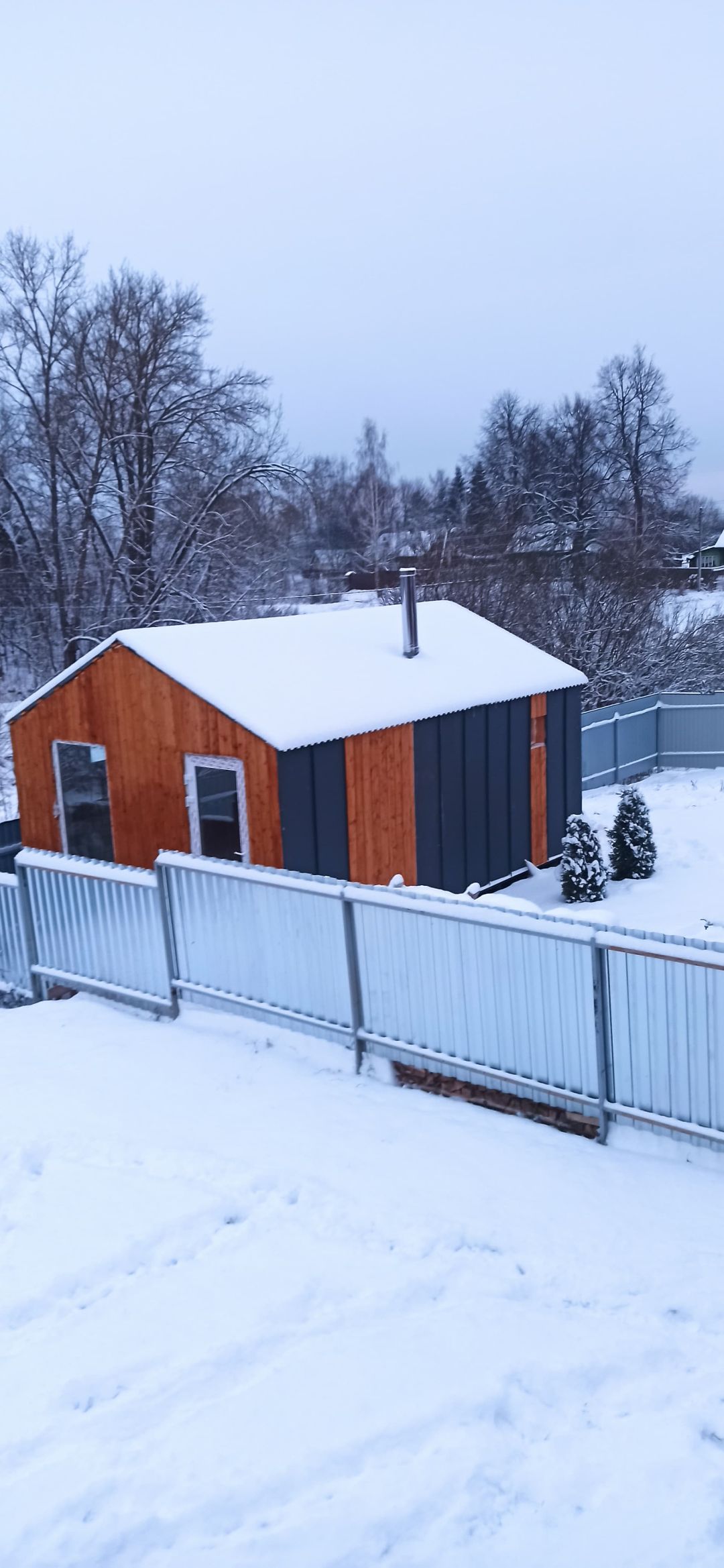 Просторная территория