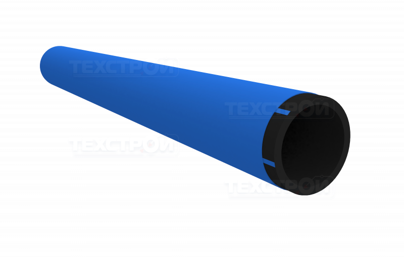 трубы из полиэтилена для сетей напорного водоснабжения с защитной оболочкой