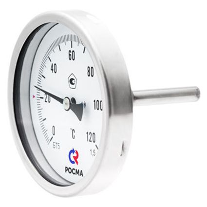 ТЕРМОМЕТРЫ КОРРОЗИОННОСТОЙКИЕ (ОСЕВОЕ ПРИСОЕДИНЕНИЕ)