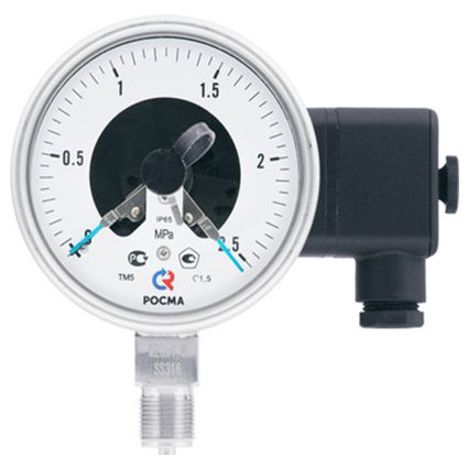 МАНОМЕТРЫ КОРРОЗИОННОСТОЙКИЕ ВИБРОУСТОЙЧИВЫЕ С ЭЛЕКТРОКОНТАКТНОЙ ПРИСТАВКОЙ