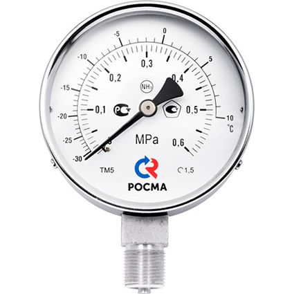 МАНОМЕТРЫ АММИАЧНЫЕ КОРРОЗИОННОСТОЙКИЕ