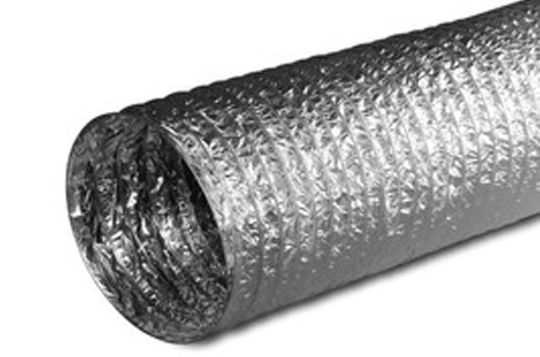 Гибкий воздуховод круглый  промышленная вентиляция