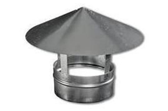 Зонт колпак для круглого воздуховода промышленная вентиляция на трубу дымохода