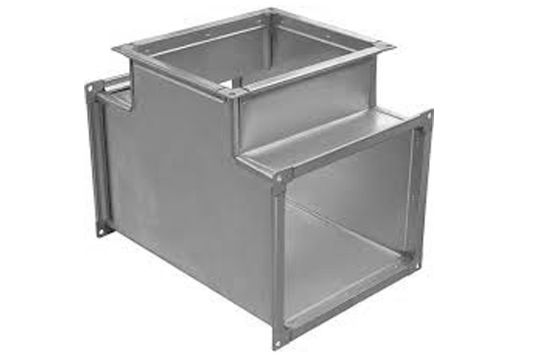 Тройник прямоугольный вентиляционный