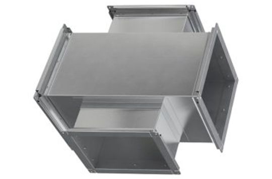 Крестовина прямоугольная вентиляционная для прямоугольного воздуховода