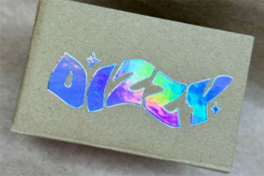 UV DTF глянцевая голография