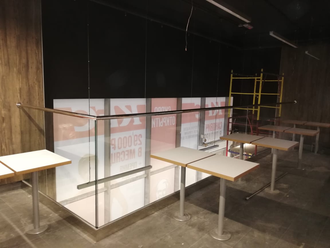 стеклянные ограждения