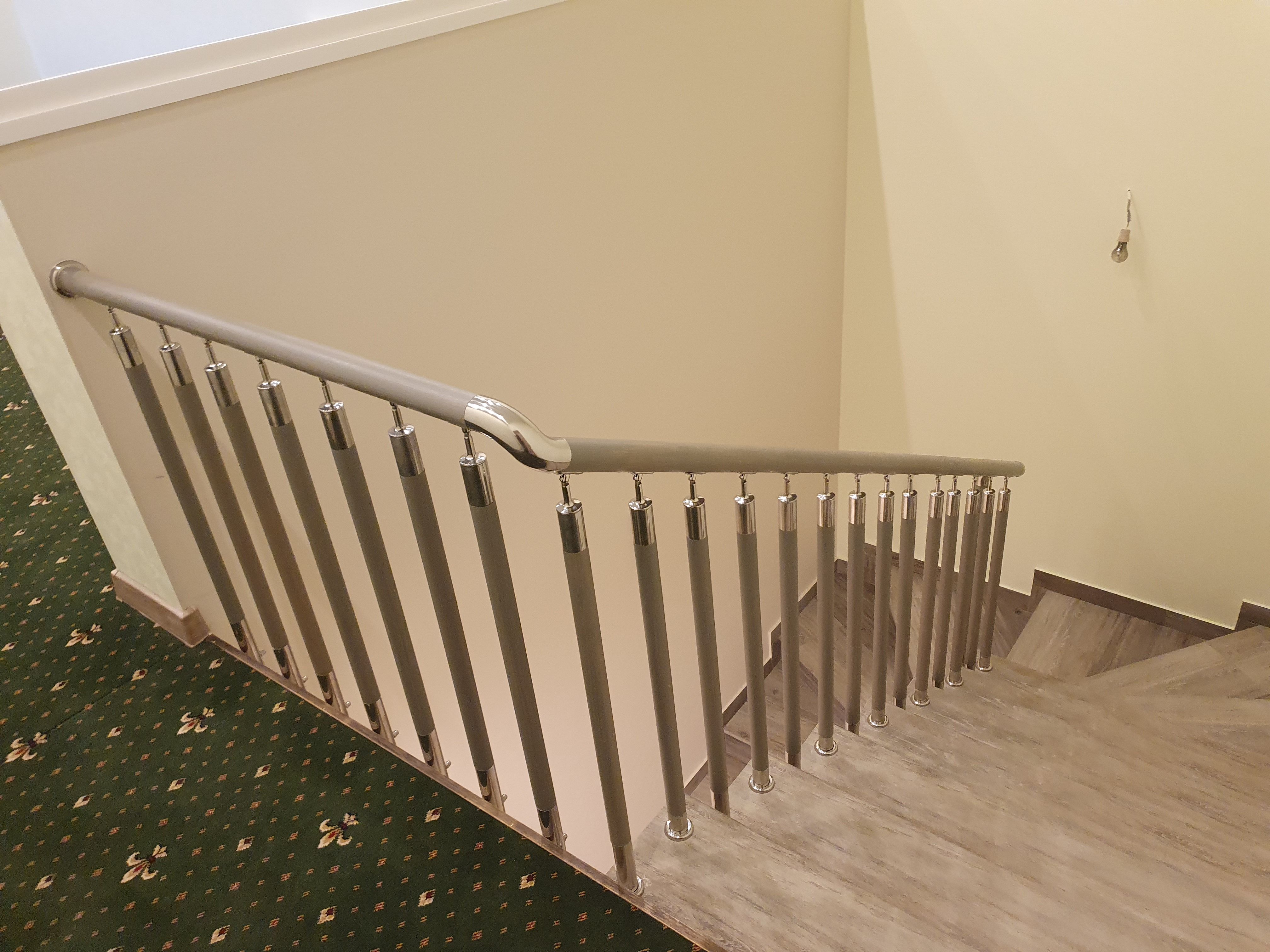 перила из нержавейки 