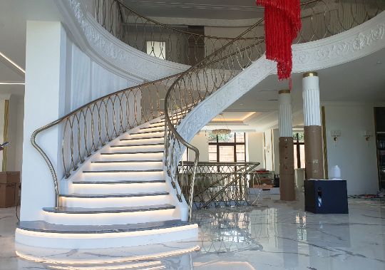 Ограждения нитрид титана шампань