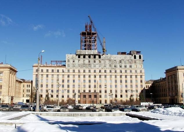Шпиль ЮУрГУ, Челябинск