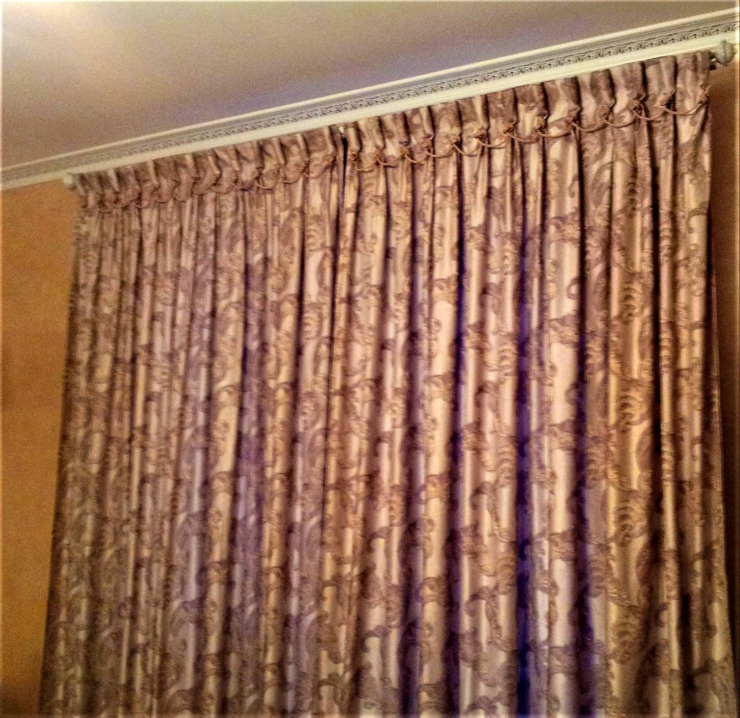 ручная складка на шторах