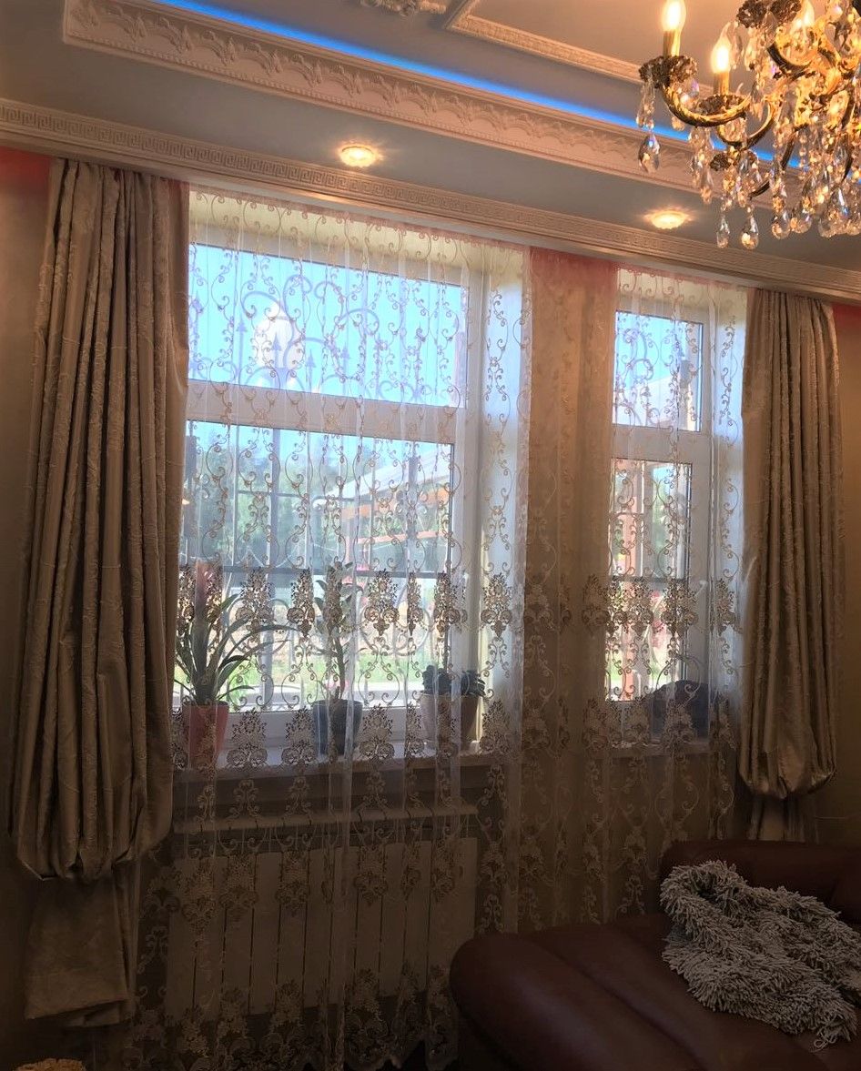 шторы рукав епископа