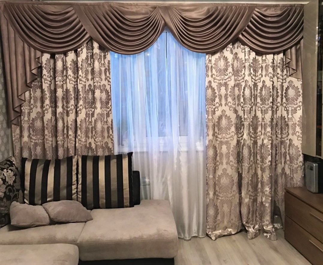 гостиная жаккард классика