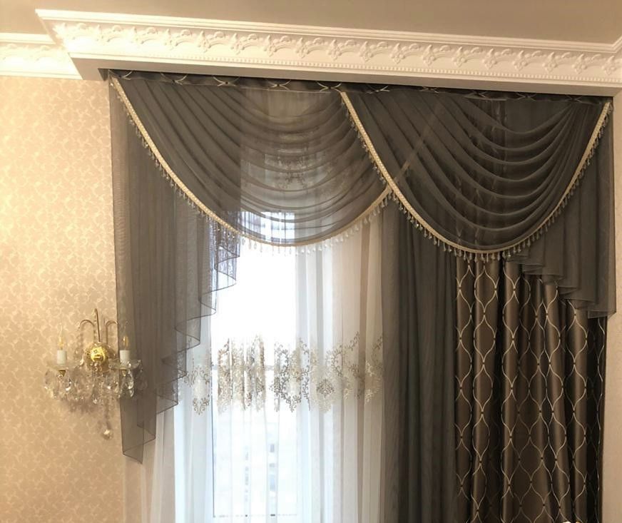 ламбрекен ассиметричный