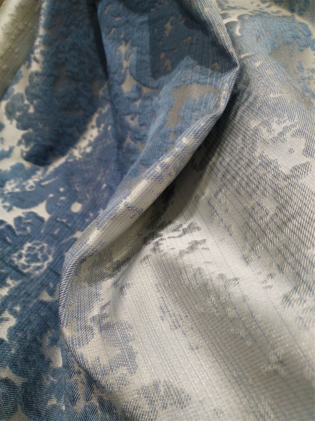 ткань для штор бирюза