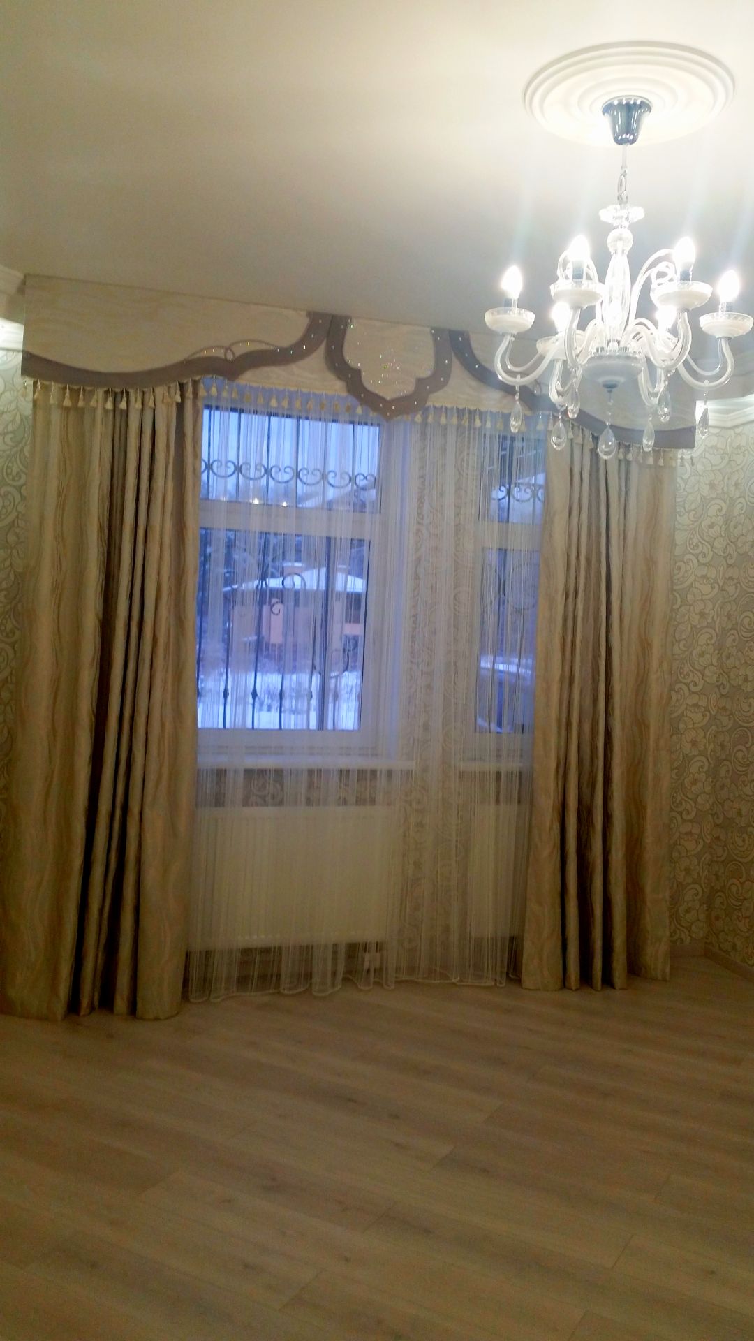 фигурный ламбрекен бандо жесткий