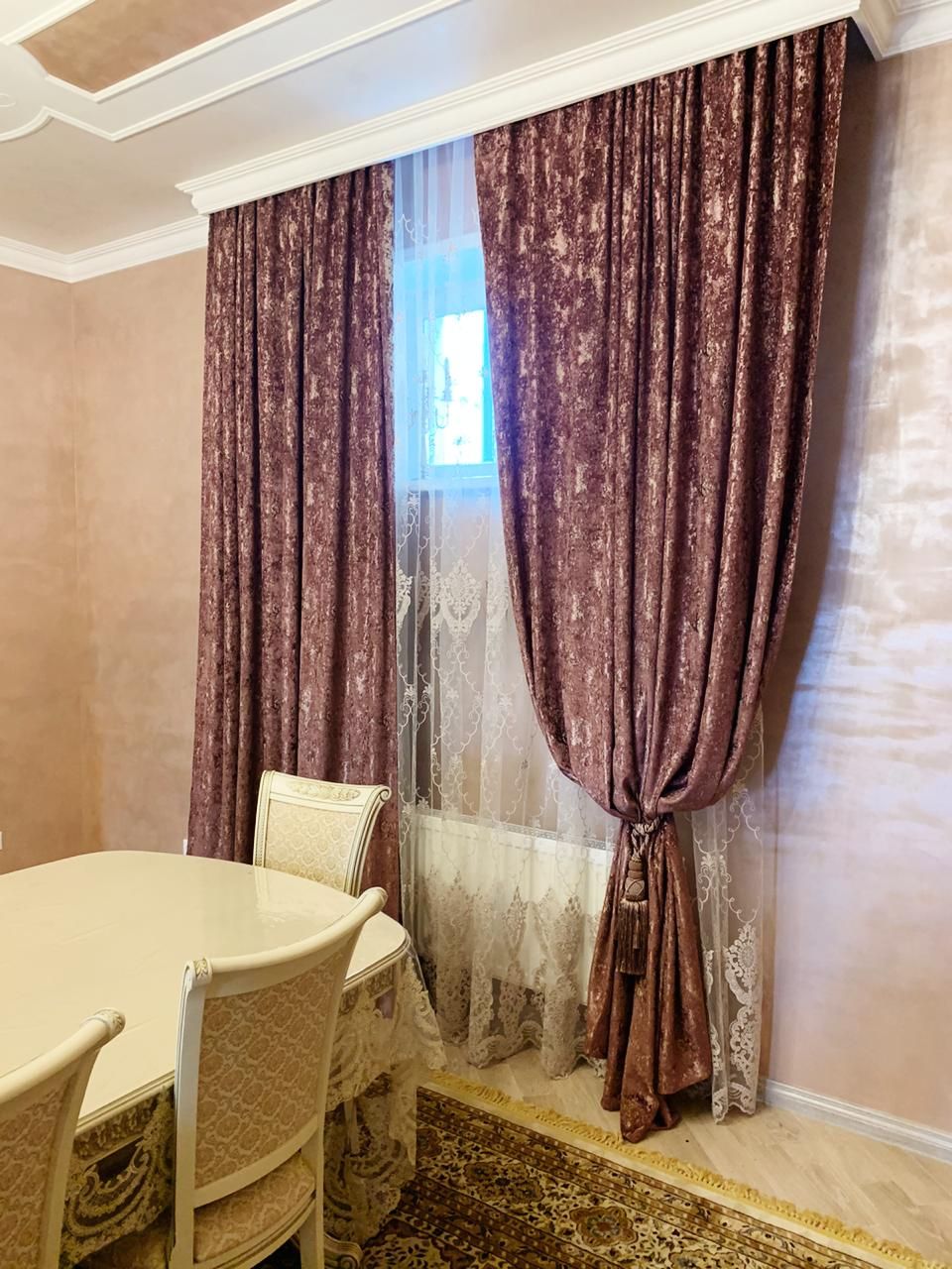 шенилл мраморный 