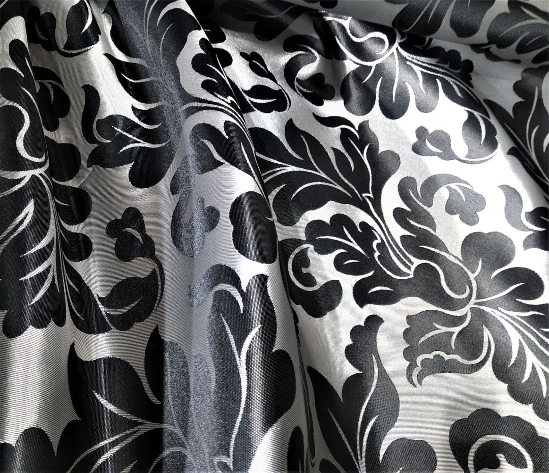 ткань шторная  черная