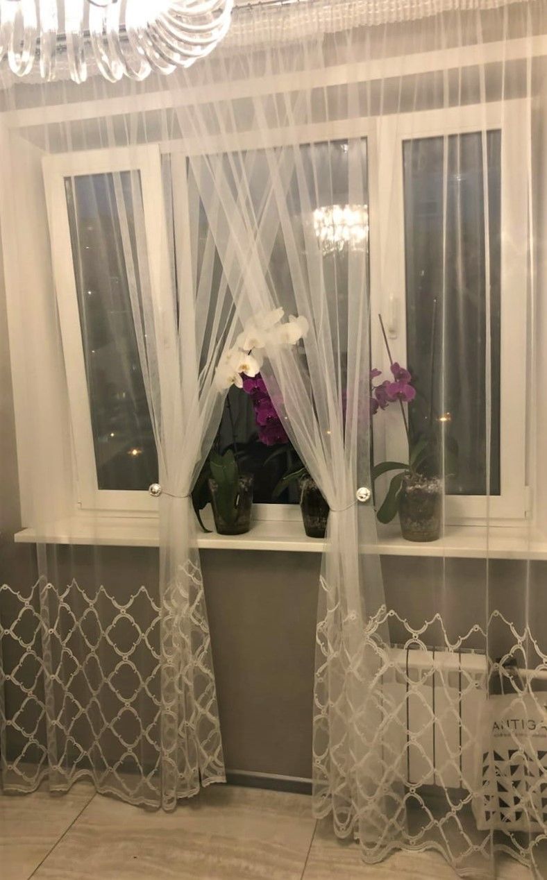 тюль на кухню