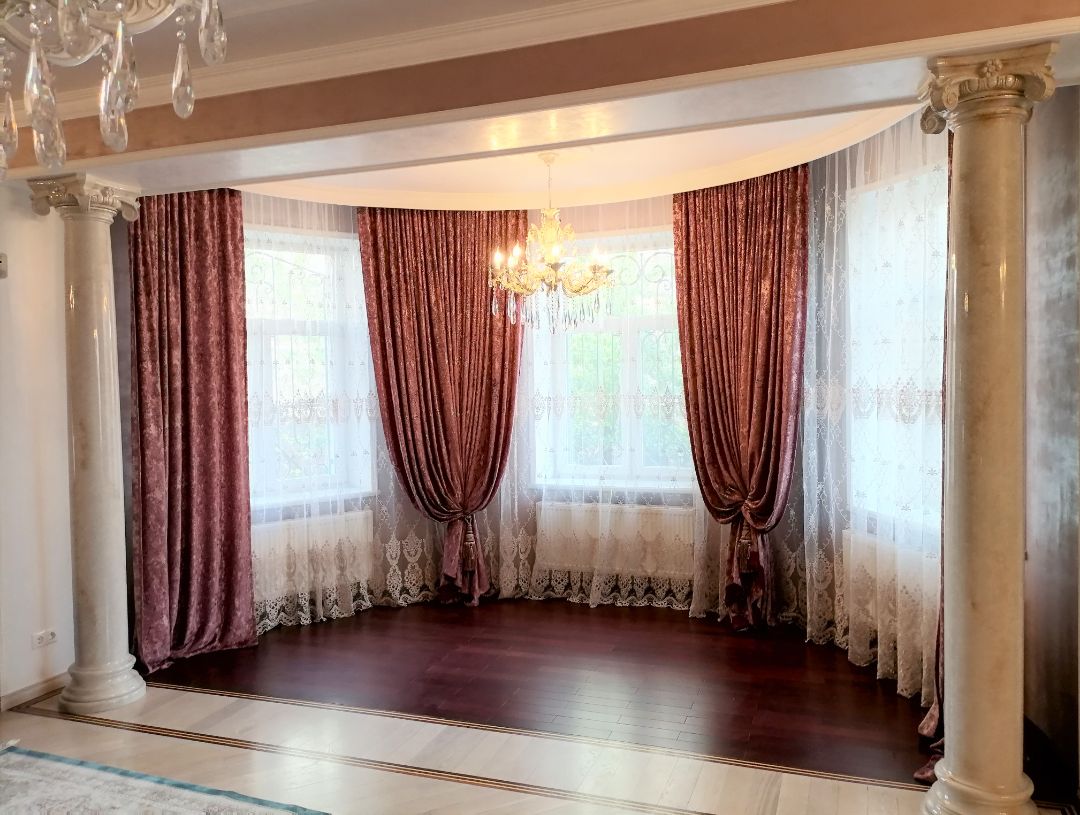 дорогие шторы для гостиной