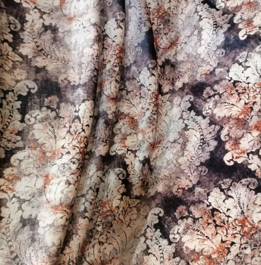 ткань для штор блэкаут бархат