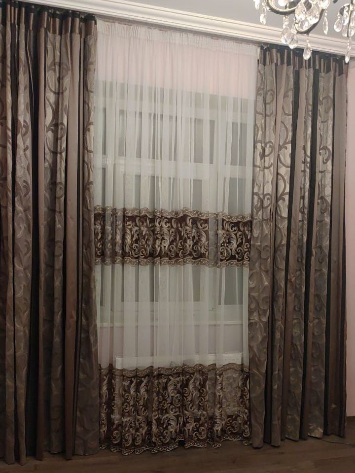 тюль греко вышивка