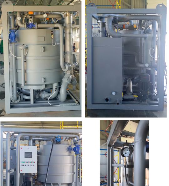 Центробежно-капельная блочная деаэрационная установка