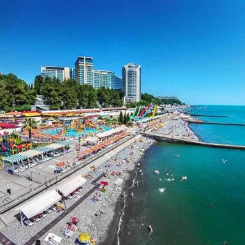 Пляжи Адлер Сочи