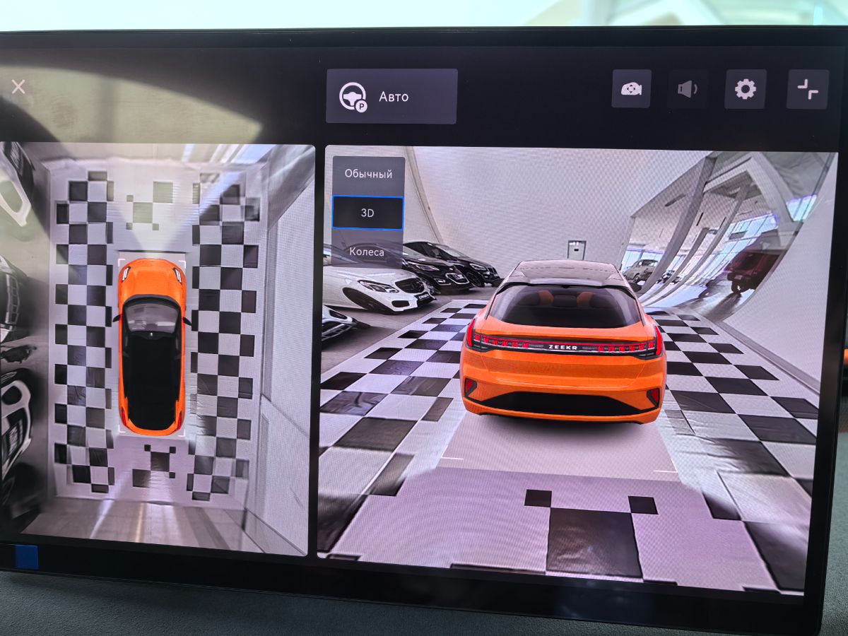 Калибровка камер 360 на Zeekr 001