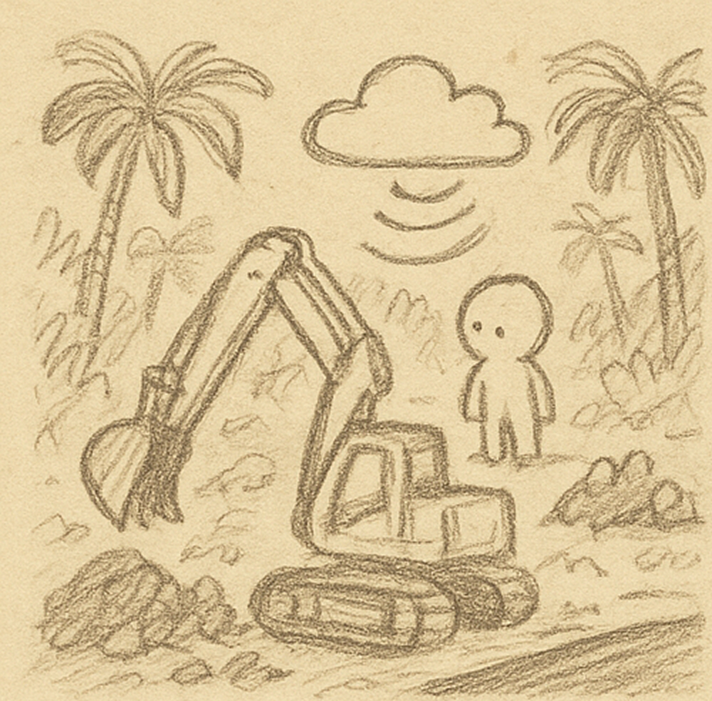 Как работает облачное обновление модели в Системах 3D-нивелирования