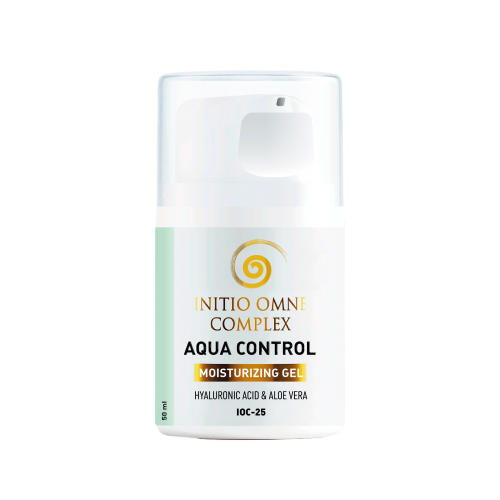Интенсивный увлажняющий гель «AQUA CONTROL» с Гиалуроновой кислотой и Алоэ вера для всех типов кожи, 50 мл 
