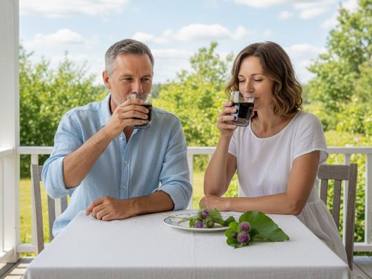 польза корень лопуха