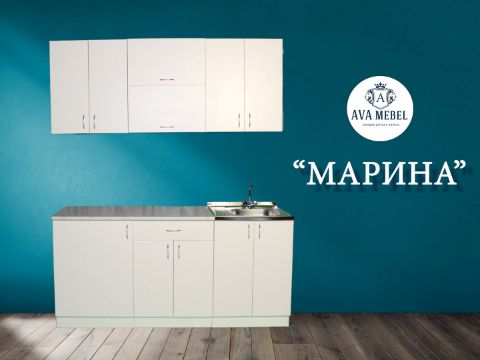 готовый кухонный гарнитур "МАРИНА"