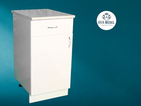 Кухонный модуль напольный с 1 дверью и 1 ящиком.