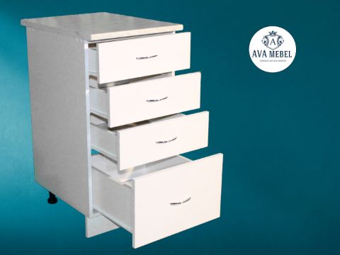 Кухонный модуль напольный с 4 ящиками.