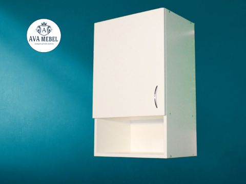 Кухонный модуль навесной с 1 дверью и полкой.