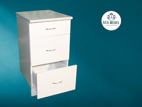 Кухонный модуль напольный с 3 ящиками.