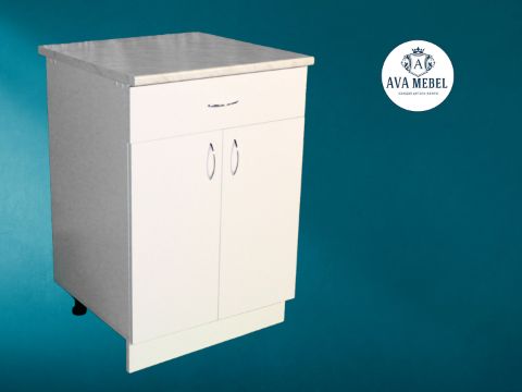 Кухонный модуль напольный с 2 дверями и 1 ящиком