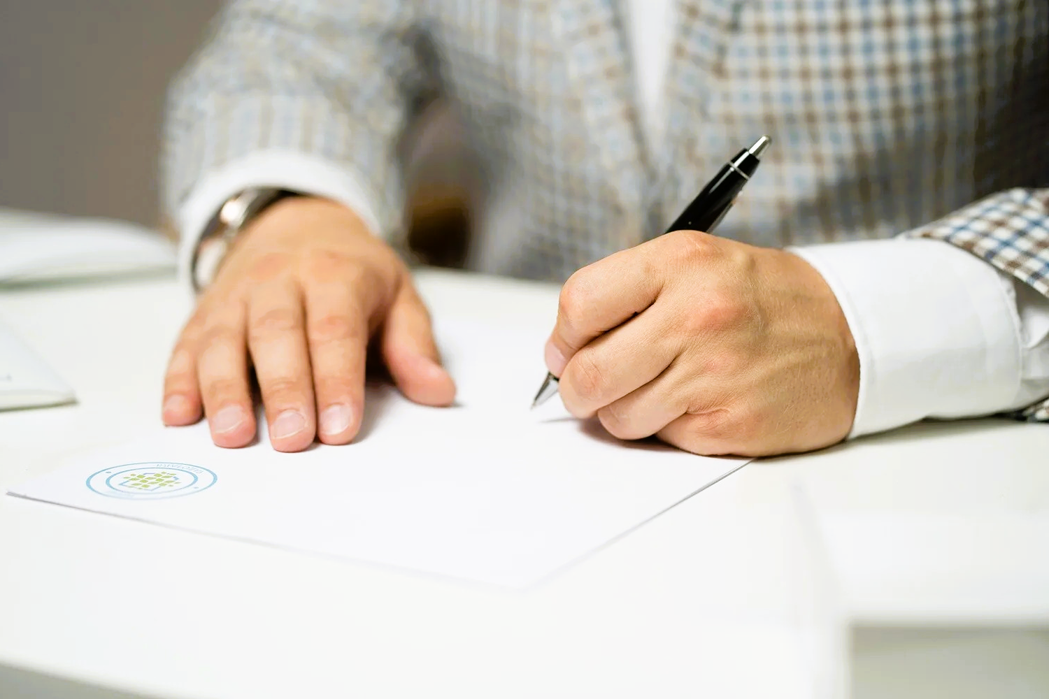 подписание договора