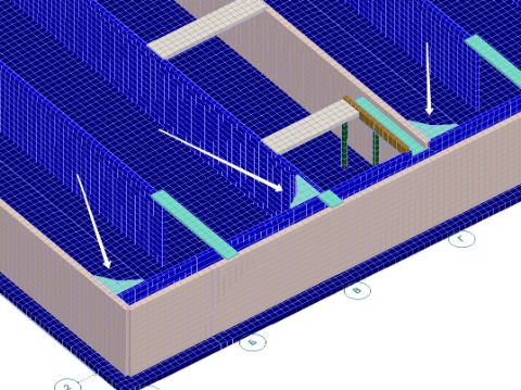 Пригрузы для защиты от всплытия сооружения