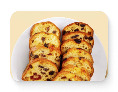 Хлеб с черносливом и курагой