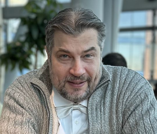 А.Расторгуев на выставке ПРИНТЕК 2025, июнь 2025г