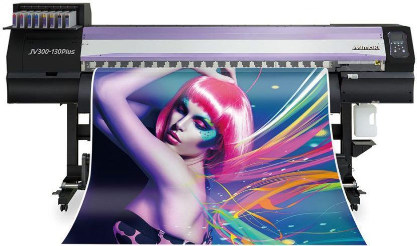 Рулонный эко-сольвентный принтер Mimaki JV300-130 Plus