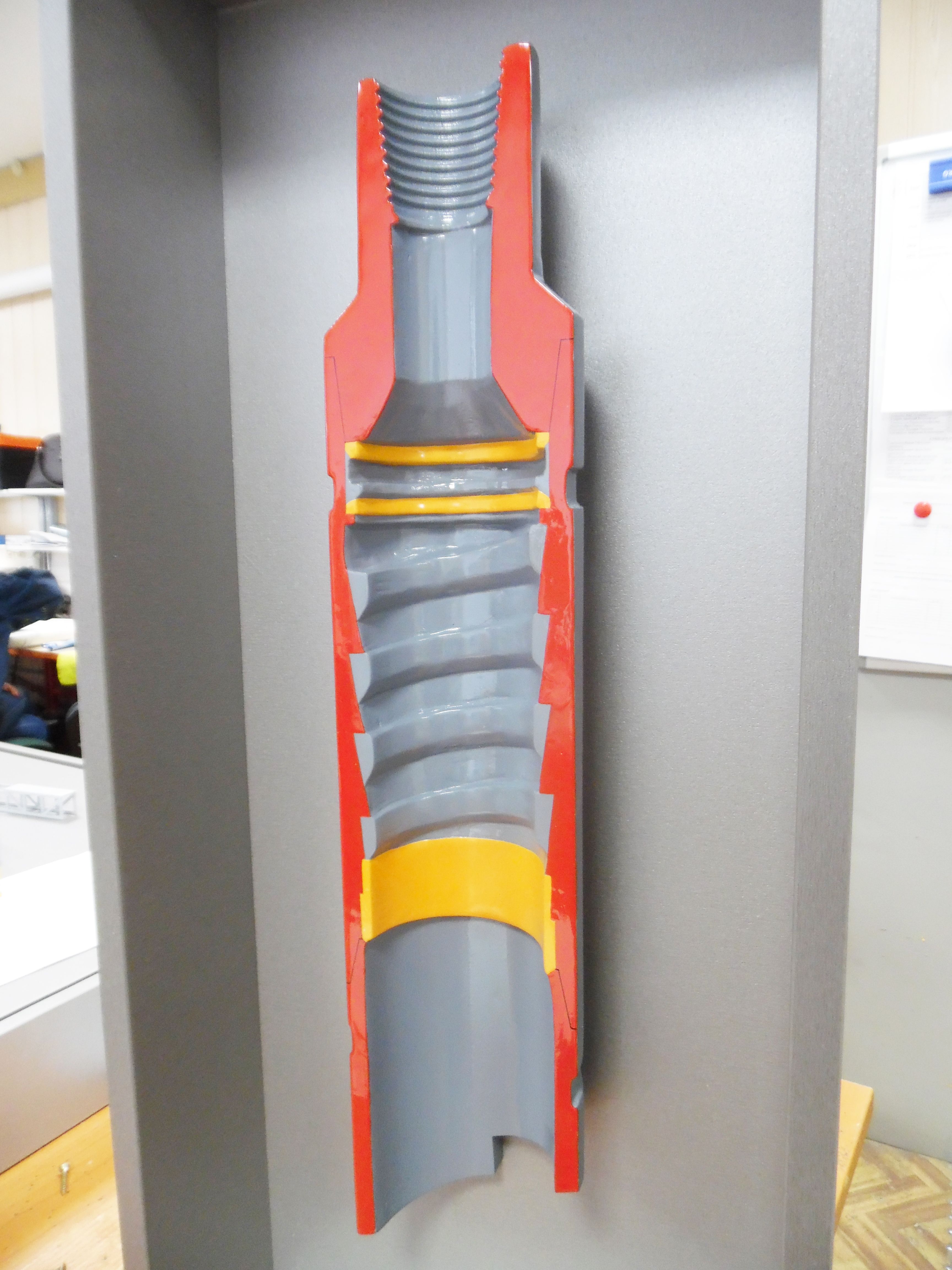 Макет нефтегазового оборудования