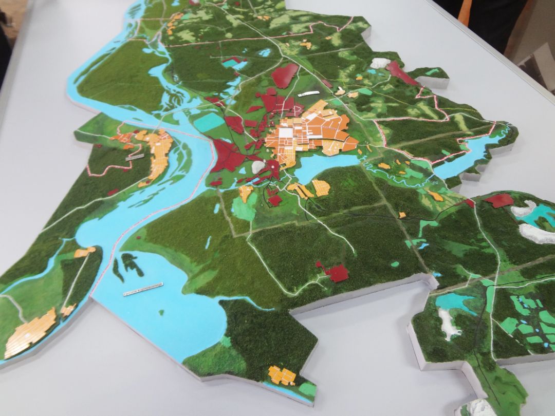 Макет карта