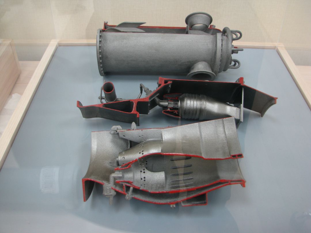 Макет газотурбинного двигателя ГПА