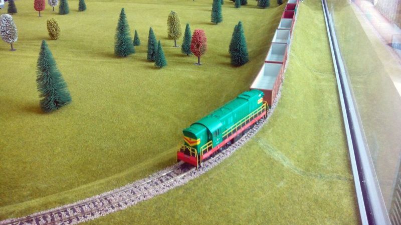 Макет вагона метро