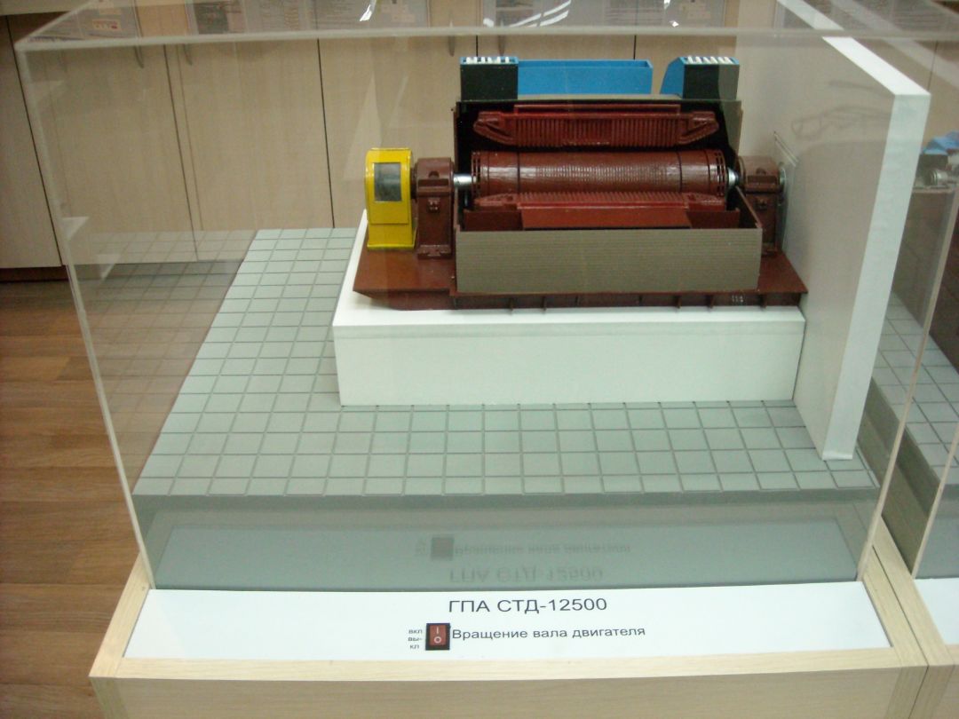 Макет газотурбинного двигателя ГПА