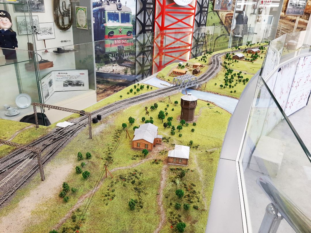 Макет вокзала